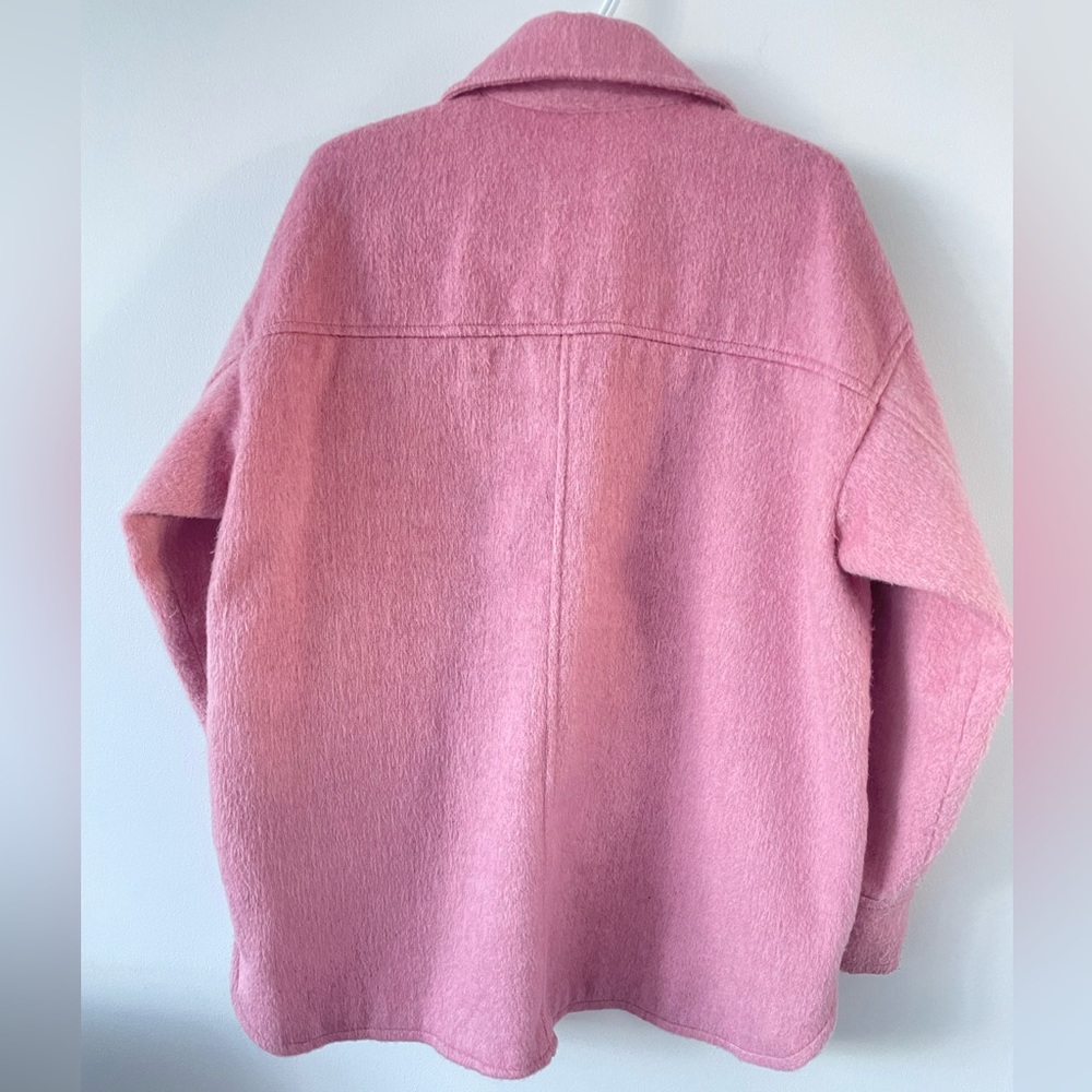 H&M Pink Button-Up Jacket - Picture 3 of 7